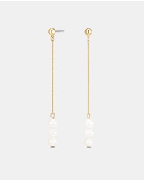 Mestige - Mallorca Drop Earrings - 18K Gold Plated