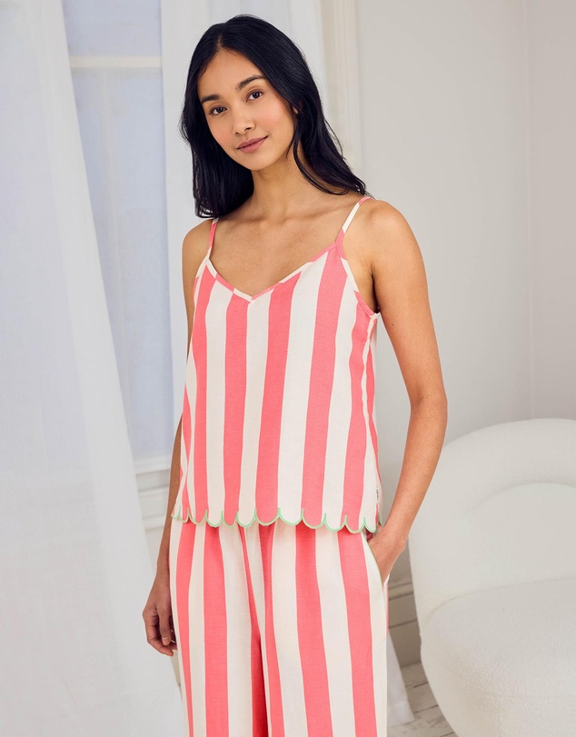 Chelsea Peers - Stripe Cami Pyjama Set