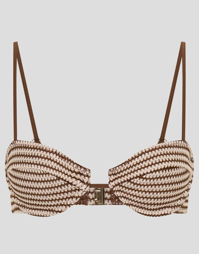 Vacay Swimwear - Sofia Top Mocha