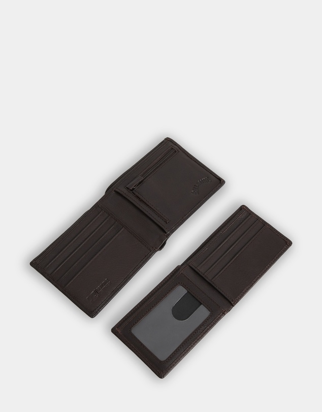 Billabong - Mens Scope 2 In 1 Leather Wallet