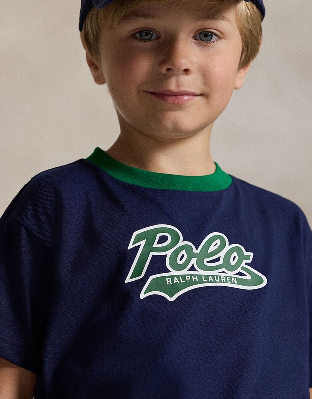 Polo Ralph Lauren - Logo Cotton Jersey Tee - ICONIC EXCLUSIVE - Babies-Kids