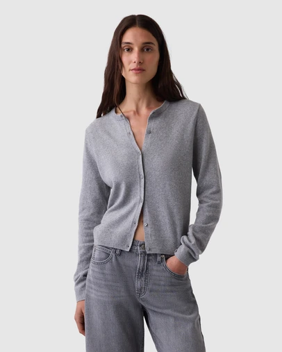 GAP - Cashsoft Cropped 90s Cardigan