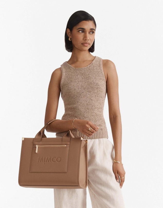 MIMCO - Patch Leather Tote Bag