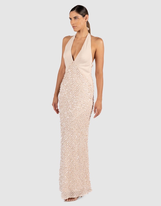 One Fell Swoop - Chloe Halter Maxi Dress
