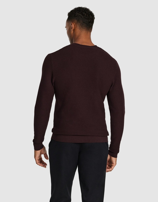 Tarocash - Cambridge Textured Crew Knit