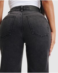 Cotton On - Curvy Stretch Straight Jeans