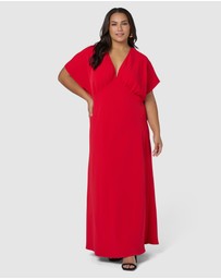 Pink Dusk by Curve Project - Scorching Maxi Dress