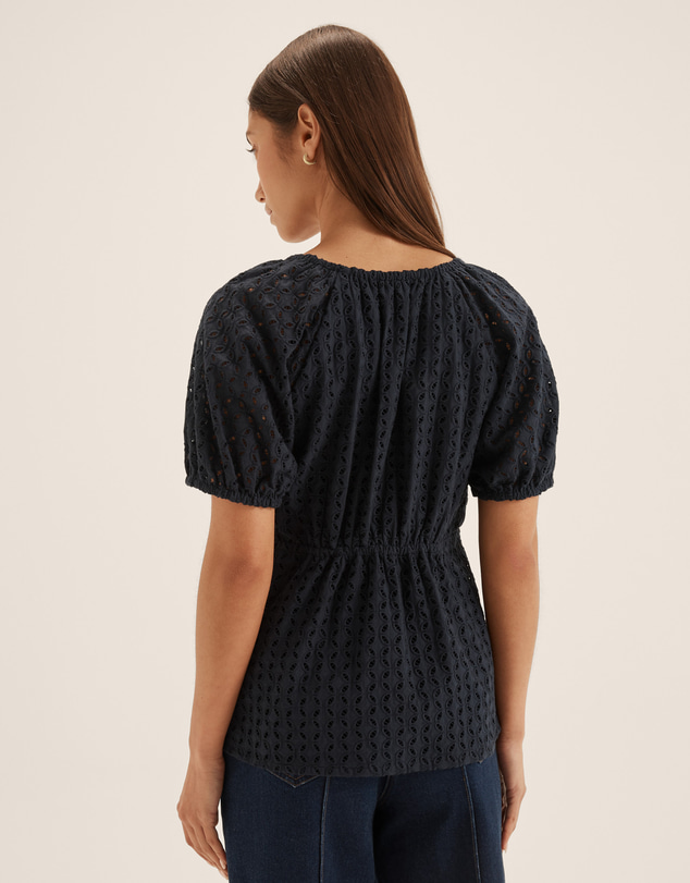 Review - Mabel Broderie Blouse