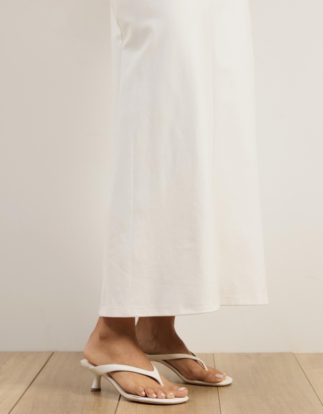 Atmos&Here - Freya V-Neck Ponte Midi Dress