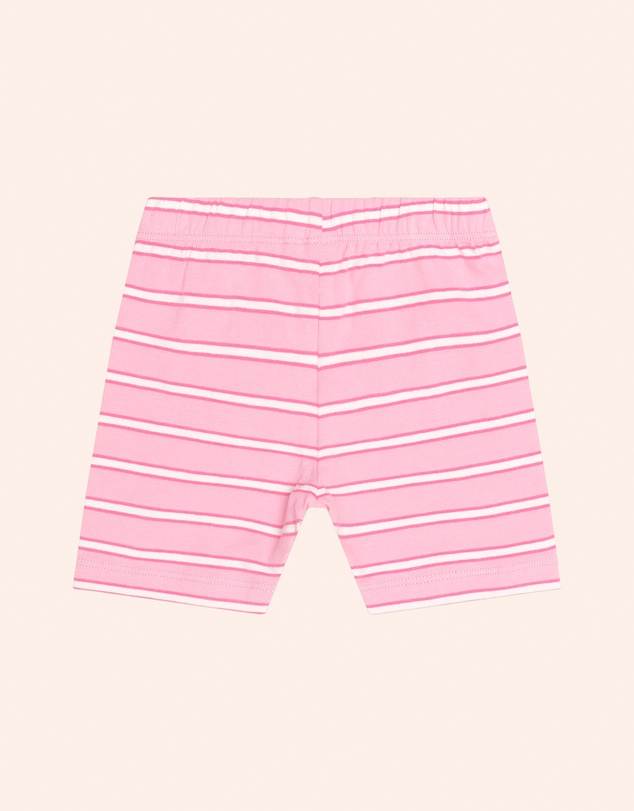 Huxbaby - Strawberry Creme Stripe Bike Shorts - Babies-Teens