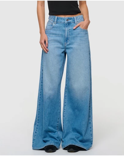 Abrand - 94 Issa Tab Rcy High Baggy Jeans