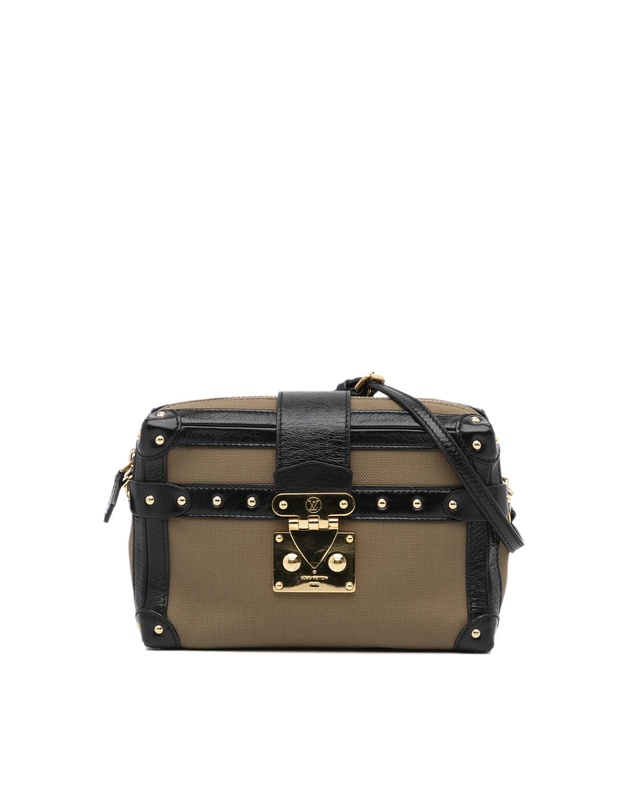 Pre-Loved by Azura Reborn - Pre-Loved Louis Vuitton Mini Boite Chapeau Crossbody Bag Khaki