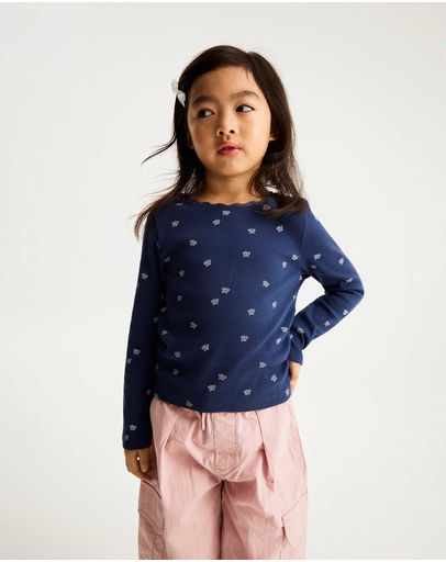 DENIM NAVYBUTTERFLY
