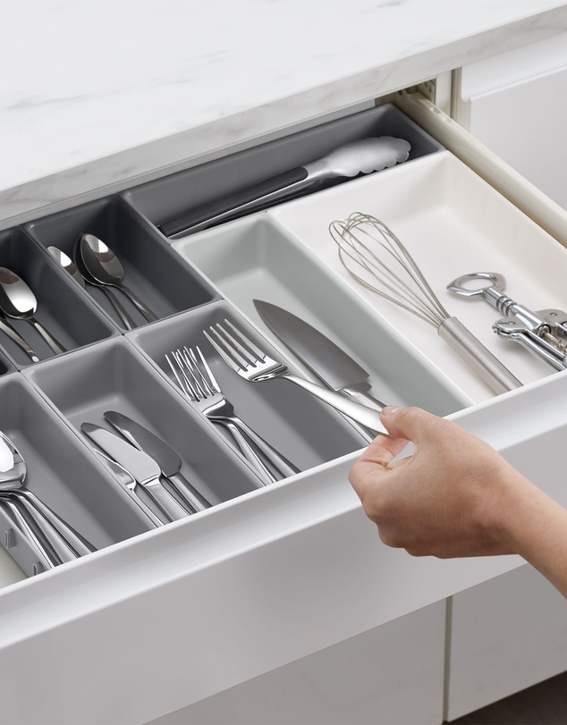 Joseph Joseph - Blox™ 10-piece Drawer Organiser Set (Grey)
