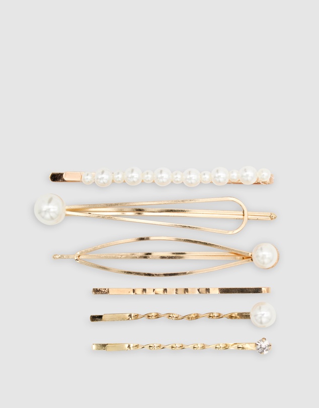 Morgan & Taylor - Evening Essentials Velvet Headband & Hair Pins Gift Pack in Black