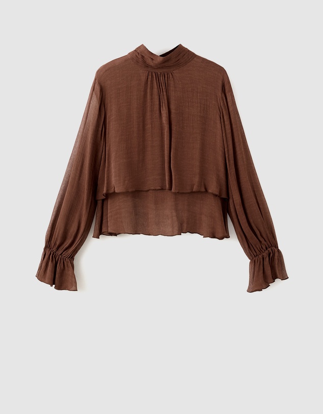 M.N.G - Choco Blouse
