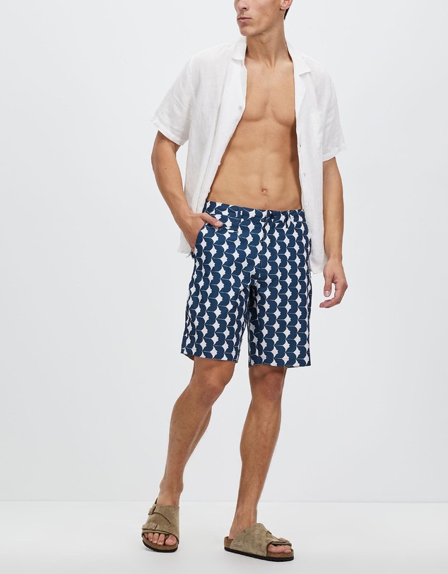 The Rocks Push - Blueys Swim Shorts Rays