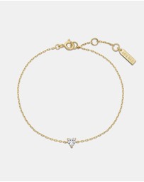 Ania Haie - Ania Haie Gold Sparkle Heart Bracelet