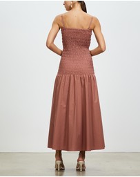 Sofia Irina - Maxi Shirred Dress