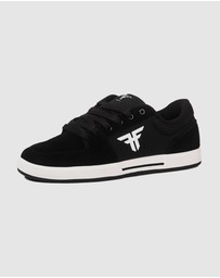 Fallen Footwear - Fallen Footwear Men Patriot Cupsole Construction Shoes Black/White