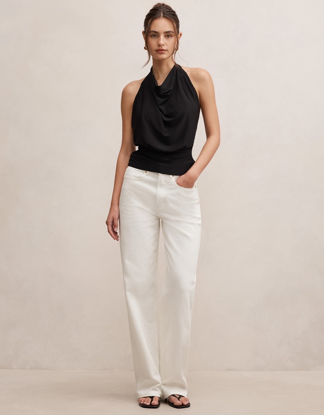 Forever New - Aspen Backless Halter Neck Top