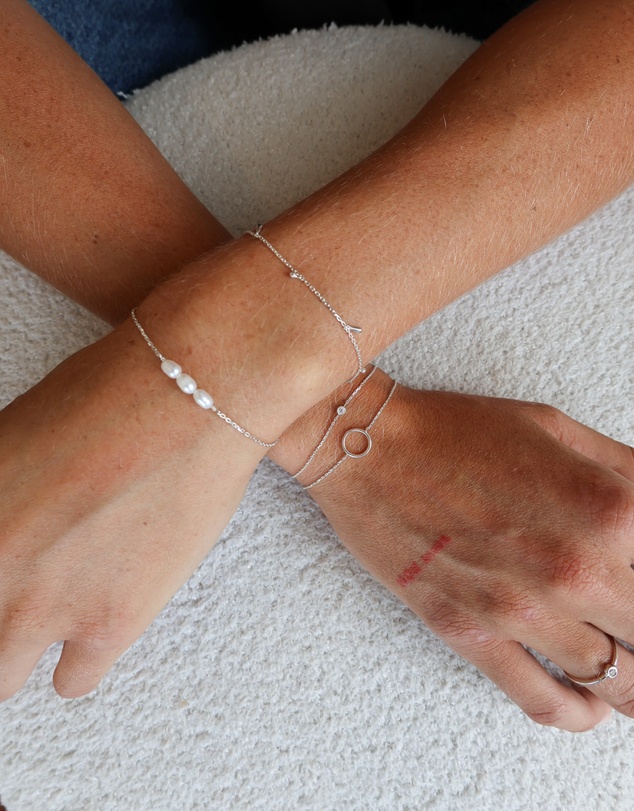 Luna Rae - Sterling Silver - Eternity Bracelet