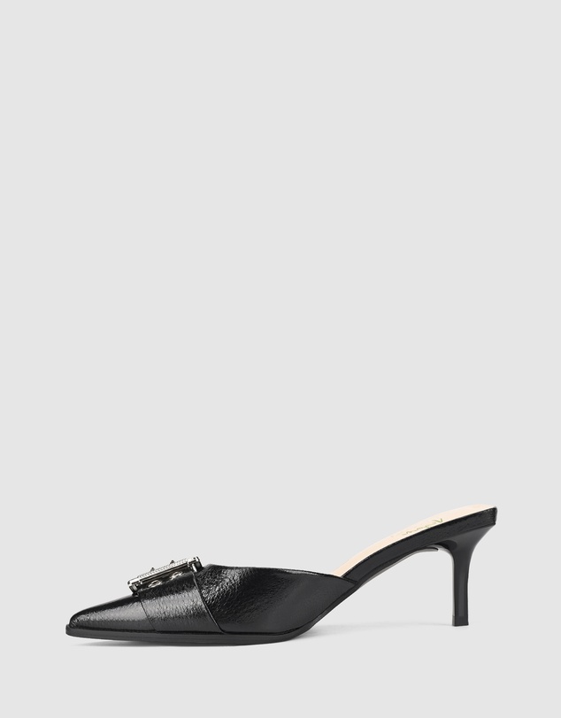 Verali - Sez Buckle Stiletto Mules