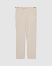 REISS - Bay Seersucker Trousers