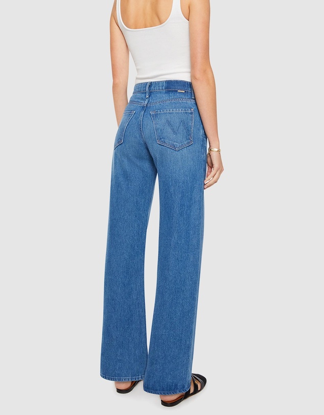 MOTHER - Mid Rise Lasso Sneak Jeans