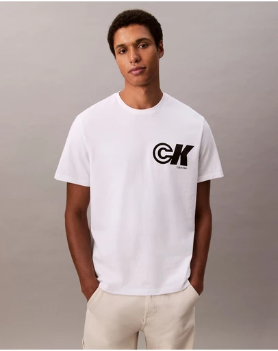 Calvin Klein Jeans - Sport Monogram Logo Graphic Classic T-Shirt