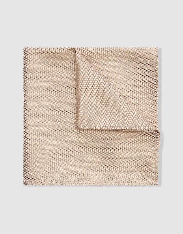 Politix - Silk Textured Two-tone Pocket Square