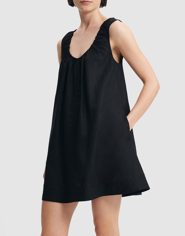 Aje Studio - Corine Linen Mini Dress
