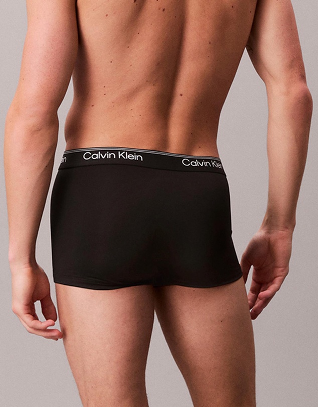Calvin Klein - Microfibre Stretch 3 Pack Low Rise Trunks