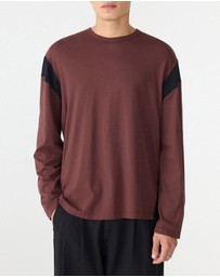 Bassike - Moto LS T-Shirt