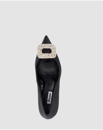 Dune London - Aquamarine - Black