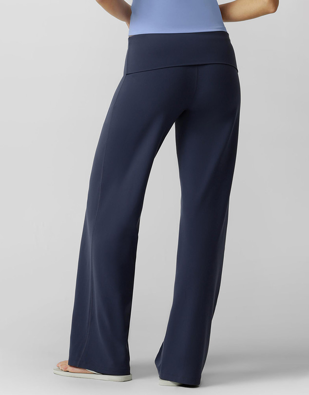 Lorna Jane - Liberty Fold Over Waist Wide Leg Active Pants