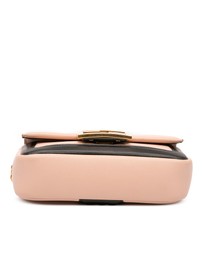 Pre-Loved by Azura Reborn - Pre-Loved Mini Bicolor Nappa Apolo Chain Baguette Shoulder Bag