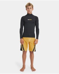 Billabong - Boys 8 to 16 Spec Long Sleeve Rash Vest