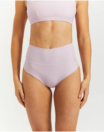 Fiola Rose Swim - Leilani High Waisted Bottoms