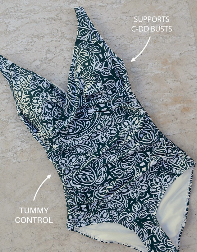 Nip Tuck Swim - Serigraph Louise Multifit Ruched Front One Piece