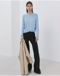 M.N.G - Round-Neck Knitted Sweater