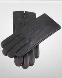 DENTS - Bath Three-Point Cashmere-Lined Leather Gloves