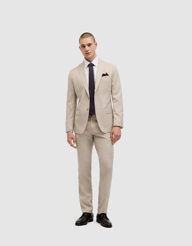 Politix - Wool Blend Regular Stretch Premium Tailored Jacket
