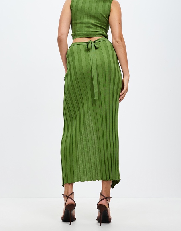 Third Form - Liaison Knit Wrap Skirt