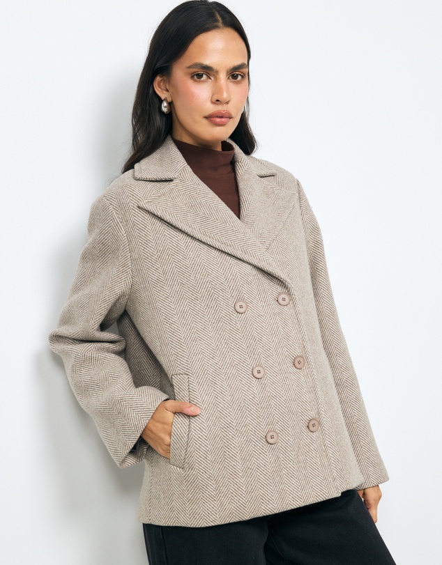 AERE - Herringbone Coat