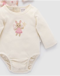 Purebaby - 2 Pack Bodysuit -Kids-Babies