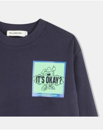 Billieblush - Skateboard Long Sleeve T-Shirt - Kids-Teens