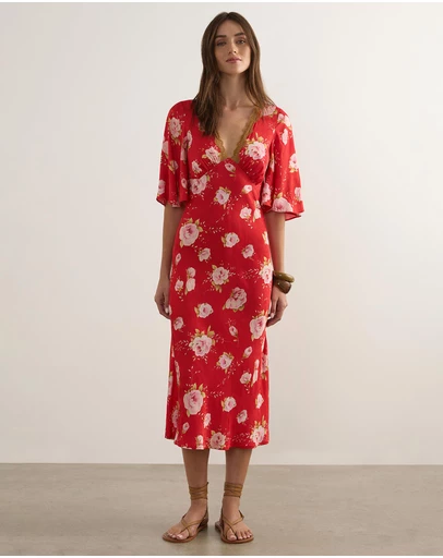Auguste The Label - Malia Midi Dress