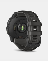Garmin - Instinct 3 50mm AMOLED Black Bezel with Charcoal Band