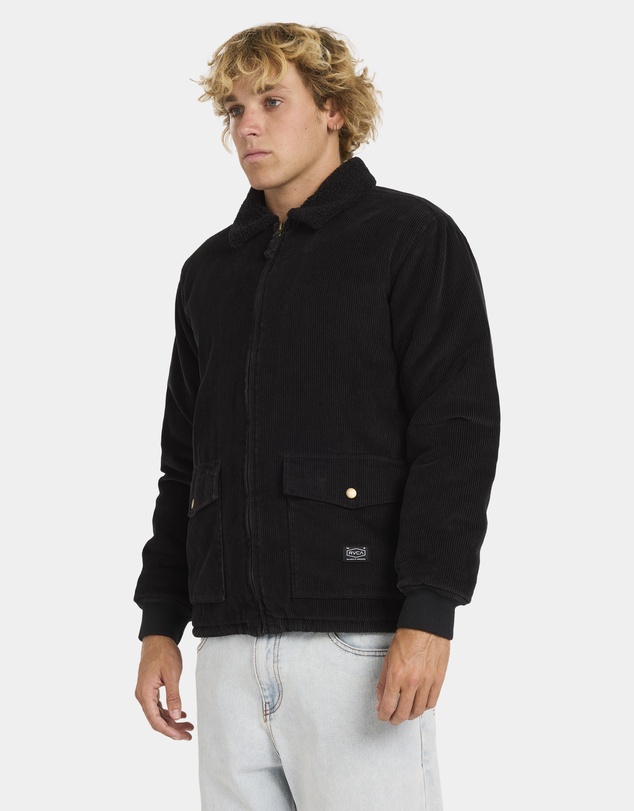 RVCA - Mens Station Cord Coach Jacket